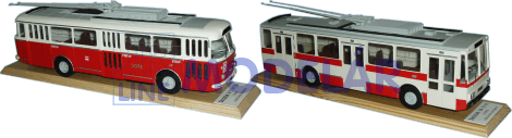 MHD 1:87 a 1:43 (autobusy, trolejbusy, električky)