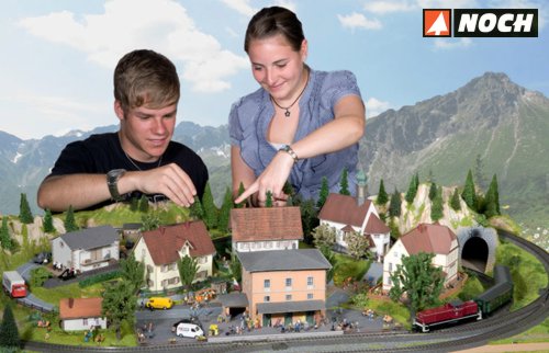 NOCH - modely kolajísk a materiály na stavby