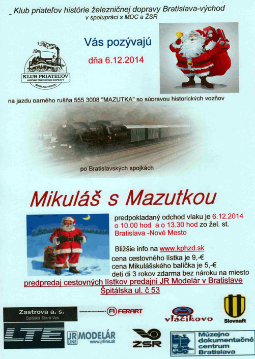 6.12.2014 - Mikuláš s Mazutkou