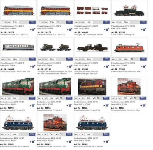 Roco novinky apr�l 2014