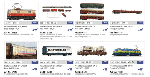 Roco novinky máj 2014