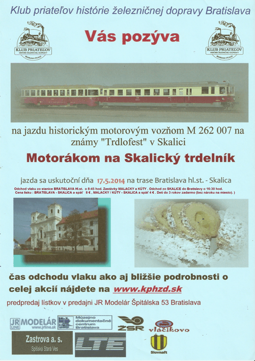 Motorákom na Skalický trdelník 2014