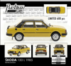 �koda 130 L 1985 *Yellow-Black