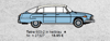 Tatra 603-2 * Blue