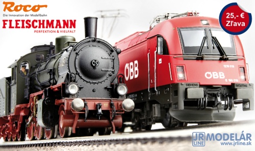 Z�ava 25 �  pri n�kupe nad 300 � ROCO a FLEISCHMANN